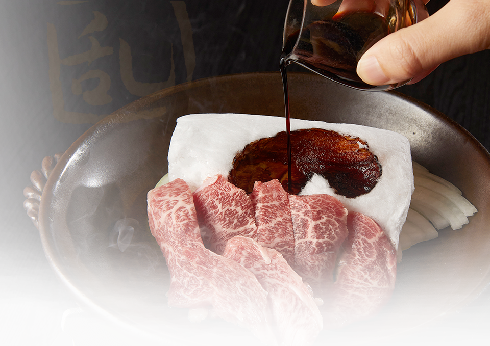 すき焼き風牛丼